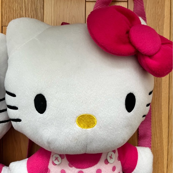 Set of 2 Hello Kitty Plush Backpacks for Girls - Picture 5 of 5